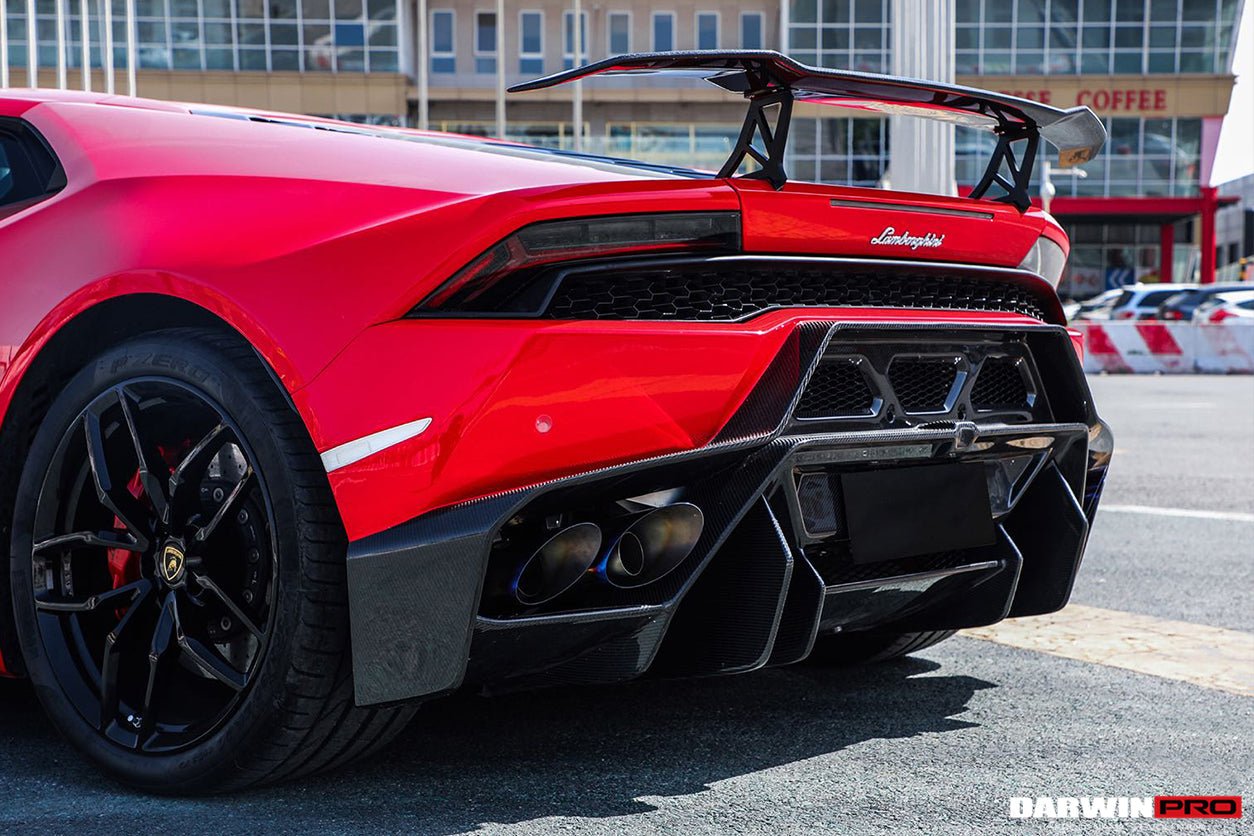 2015 - 2020 Lamborghini Huracan LP610 OE Style Carbon Rear Bumper Grille